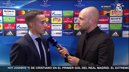 Lucas Vázquez: "Sabía que Asensio me iba a poner el balón ahí"