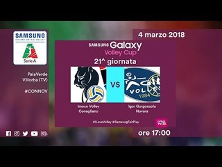 Conegliano - Novara | Highlights | 21^ Giornata | Samsung Galaxy Volley Cup 2017/18