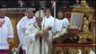 Pope Francis celebrates Midnight Mass in St. Peter's Basilica