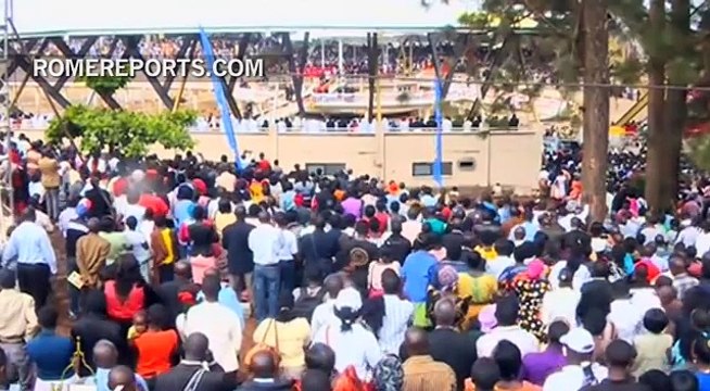 Uganda: The Pope visits the location of where Catholics and Anglicans were martyred