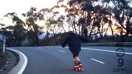 Skateboarding Down Mt. Victoria Pass
