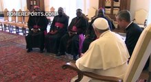 Pope meets with Bishops of Malawi in the Vatican