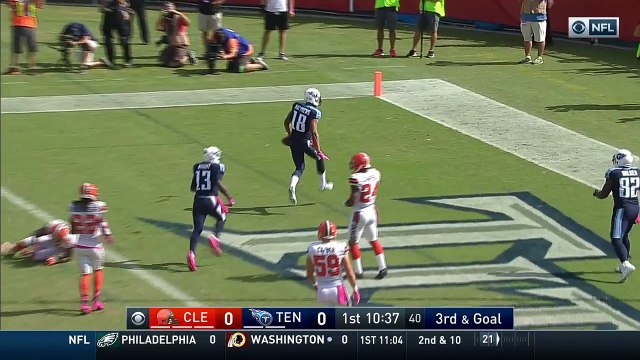 2016 - Marcus Mariota finds Rishard Matthews for 11-yard TD