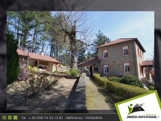 Maison A vendre Genolhac 230m2 + Terrain 9255m2