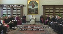 Pope to Anglicans: Working towards unity is not a secondary issue for the Church