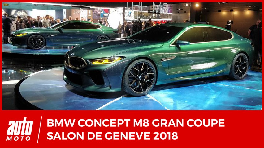 BMW M8 Gran Coupe Concept  Salon de Genève 2018