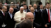 Pope Francis becomes the fourth Pope to visit the Hagia Sophia in Istanbul