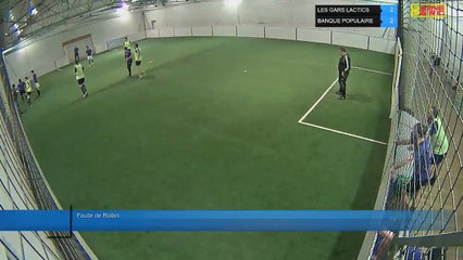 Faute de Robin - LES GARS LACTICS Vs BANQUE POPULAIRE - 06/03/18 19:00 - LIGUE 1