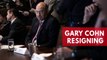 White House Chief Economic Advisor Gary Cohn resigning