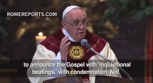 Pope Francis to Jesuits: the Gospel is announced with sweetness, not 'inquisitional beatings'
