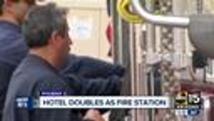 Firefighters living in north Phoenix hotel improving response times