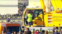 Vatican Christmas Tree arrives one day ahead of schedule