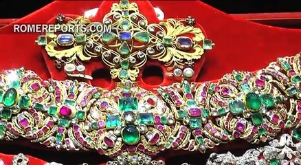 The unseen treasure of St. Gennaro is exhibited for the first time outside of Naples