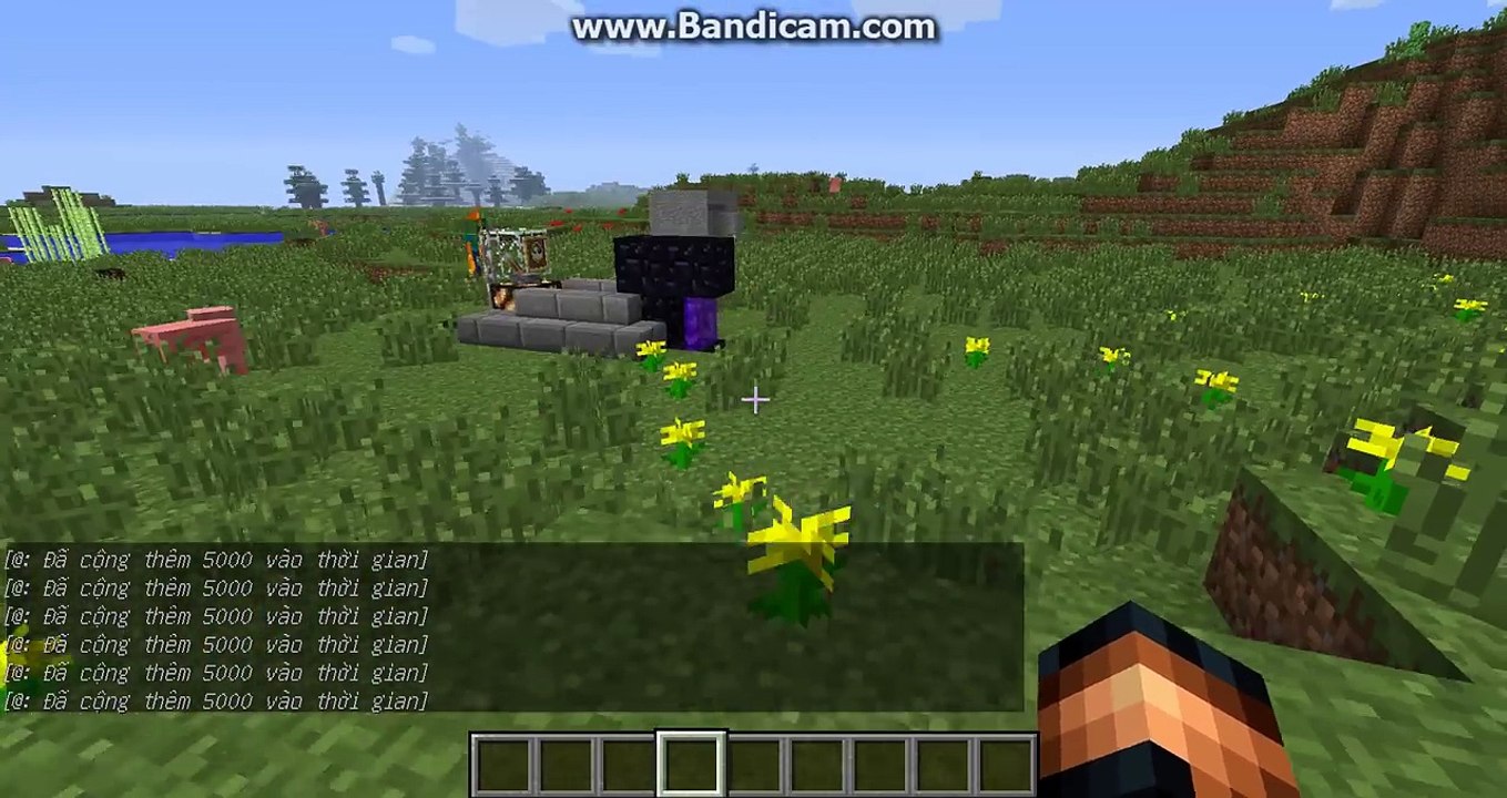 Hướng dẫn làm cỗ máy thời gian trong minecraft