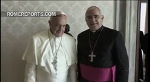 Pope Francis meets with the leaders of the Venezuelan bishops' conference