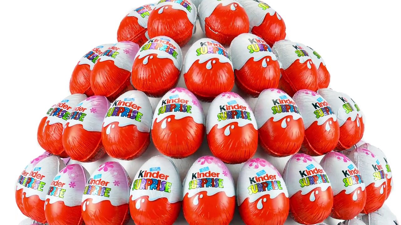 Worlds Biggest REAL KINDER SURPRISE Egg - Over 100 eggs - Giant Surprise