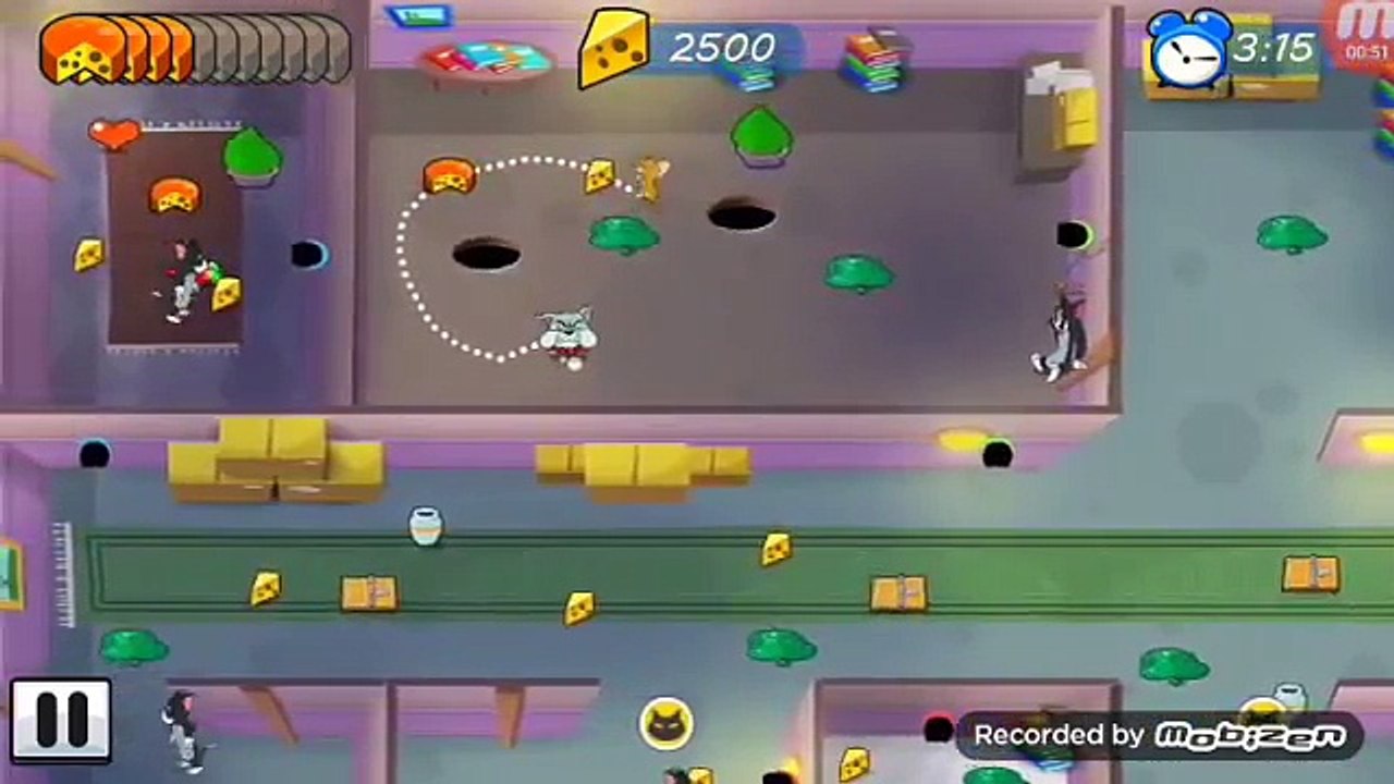 Android game Tom and jerry:mouse maze level 5 cellar B 6~10