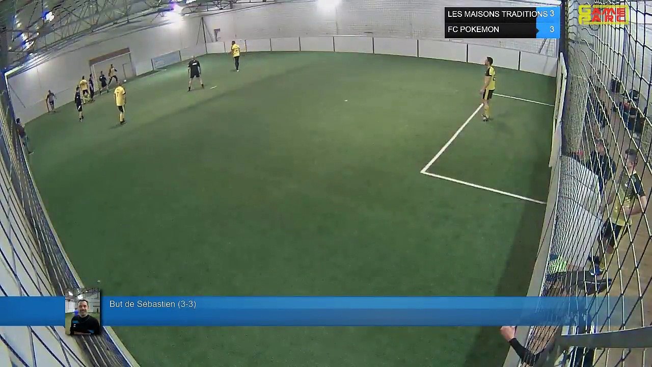 But de Sébastien  (3-3) - LES MAISONS TRADITIONS Vs FC POKEMON - 06/03/18 20:00 - LIGUE 2