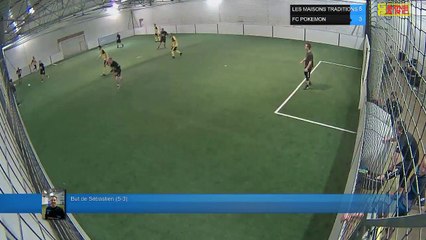 But de Sébastien  (5-3) - LES MAISONS TRADITIONS Vs FC POKEMON - 06/03/18 20:00 - LIGUE 2