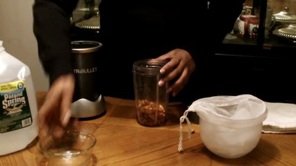 Nutribullet Recipes - How to make Almond Milk