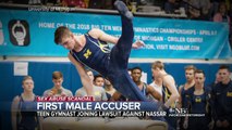 Man, 18, says he was abused by disgraced USA Gymnastics doctor
