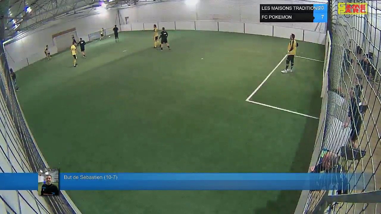But de Sébastien  (10-7) - LES MAISONS TRADITIONS Vs FC POKEMON - 06/03/18 20:00 - LIGUE 2