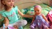 БЕБИ БОН Распаковка посылки Одежда для куклы Baby Born Настя как мама Видео для детей