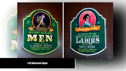 10+ Of The Most Creative Bathroom Signs Ever