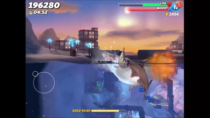 Hungry Shark World - New Shark - Megalodon #2 (Arctic Ocean)