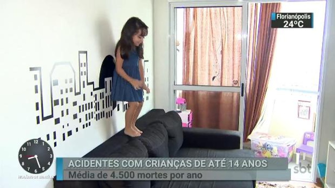 Acidentes são as principais causas de mortes de crianças no Brasil