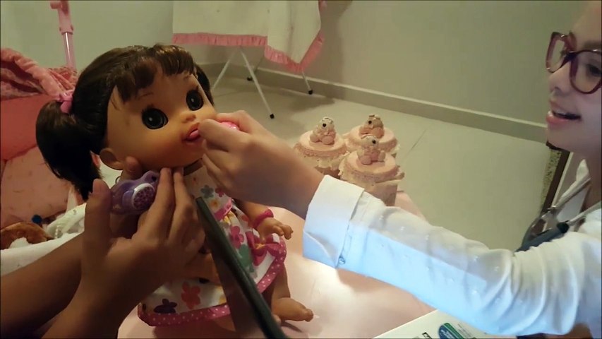 Baby Alive Comer E Brincar Bia Na Pediatra Parte 1 Por Rafaella Camargo Video Dailymotion
