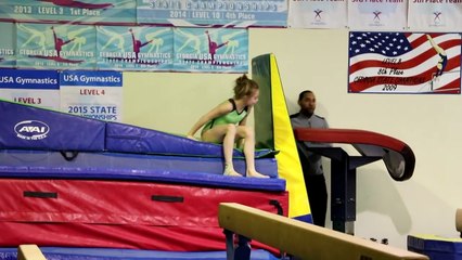 Yurchenko Vault Training with Coach Ron | Whitney Bjerken