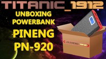 UNBOXING POWERBANK PINENG PN-920