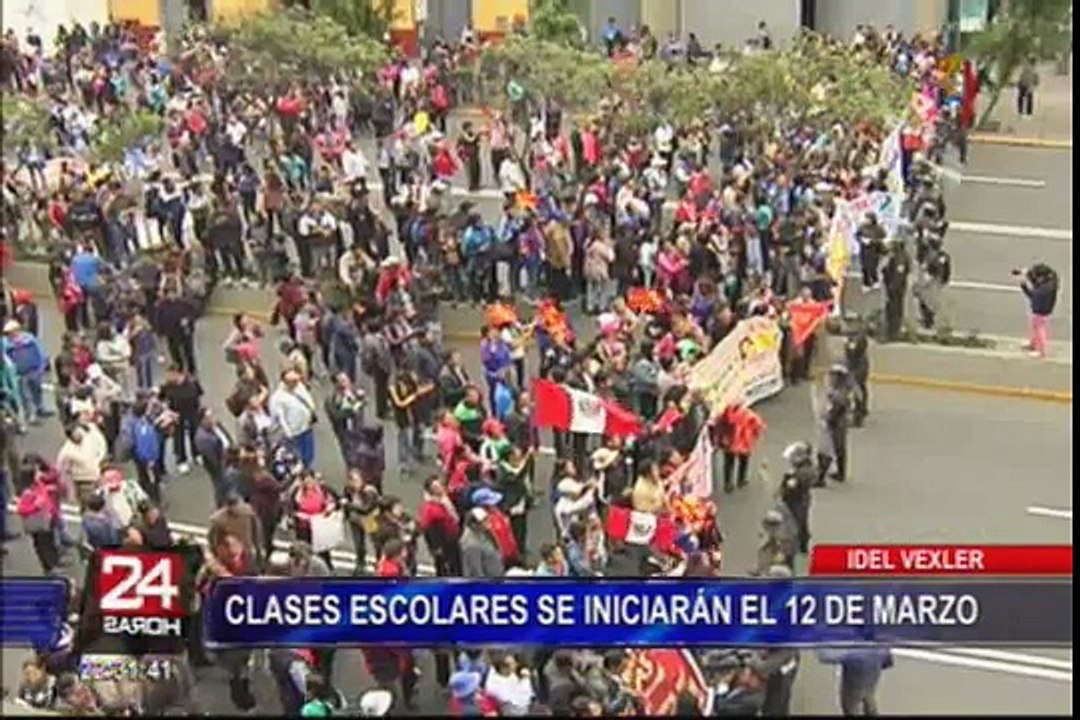 Ministro de Educación asegura que el inicio del año escolar no se pospondrá