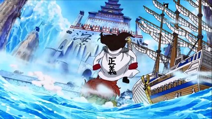 Whitebeard Crushes Vice Admiral Lonz English Dubbed