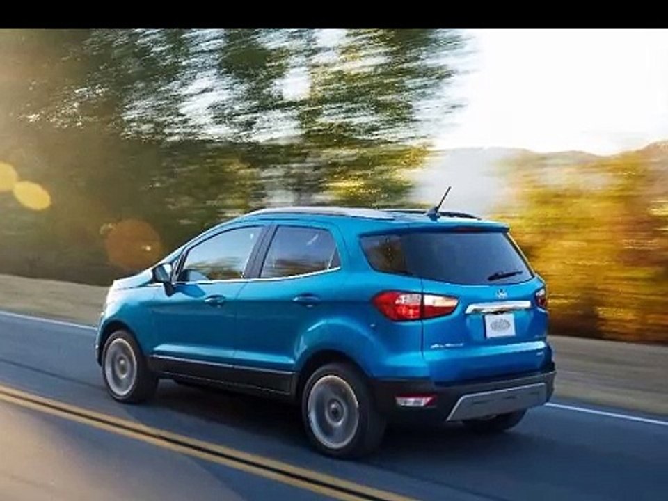 2018 Ford EcoSport Facelift USA Specifications Features Detailed