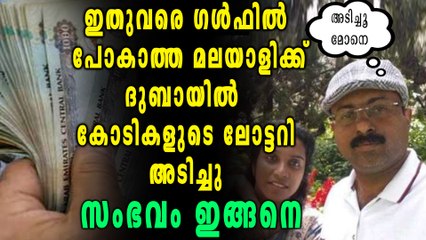 ഇതുവരെ ഗൾഫിൽ പോകാത്ത മലയാളിക്ക് കോടികളുടെ ലോട്ടറി അടിച്ചു | Oneindia Malayalam