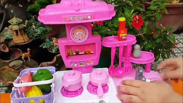 Đồ chơi nấu ăn Modern Kitchen Set Chicken Soup Cooking Playset