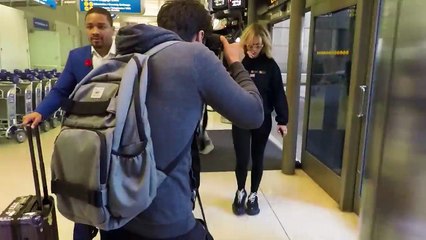 Rita Ora Leaves L.A. After Rocking Jimmy Kimmel's Oscars After Party