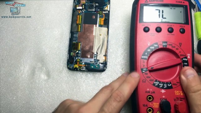 Ремонт HTC One M9 не включается и не заряжается