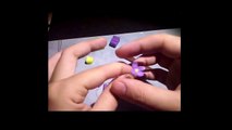 Polymer clay tutorial/Walkthrough - Lilac Flowers- Earrings