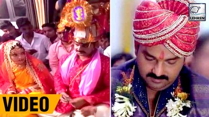 पवन सिंह ने भरा ज्योति की मांग में सिंदूर ,देखिये शादी की EXCLUSIVE वीडियो