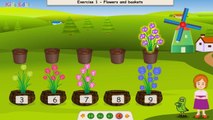 Learning Numbers from 1 to 10, Elementary Counting for Kindergarten, Preschoolers and Kids.