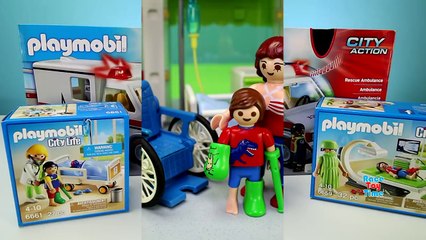 Playmobil Rescue Ambulance Lights and Sound Building Playset - Build Review!