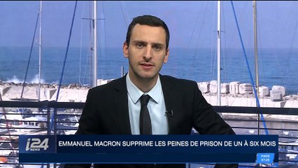 Emmanuel Macron supprime les peines de prison entre un et six mois