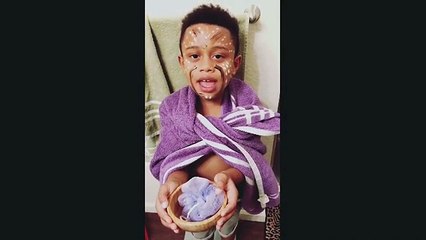 Parodie de black panther par un enfant de 6 ans !