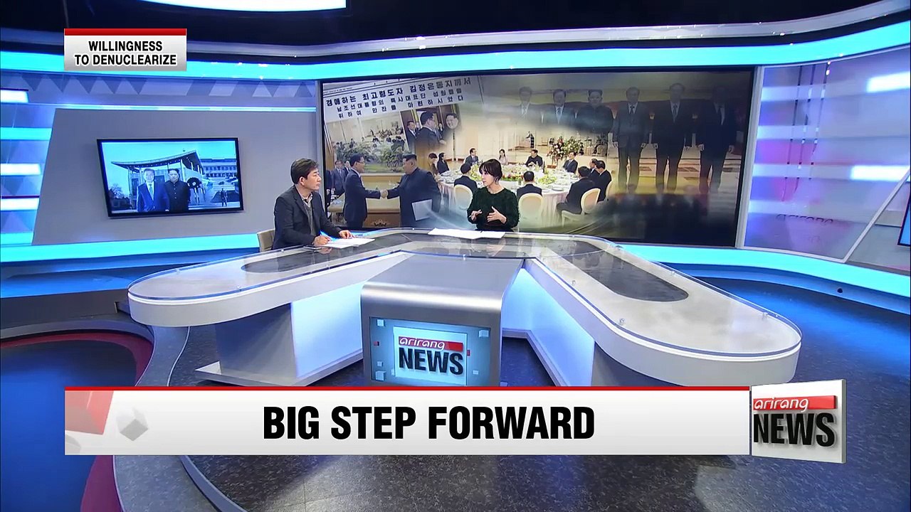 N. Korea expresses willingness to denuclearize according to S. Korean envoys