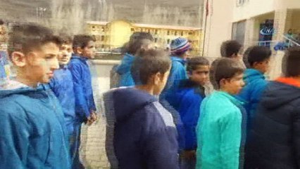 Kato Dağı etekleri bayrakla süslendi, İstiklal Marşı sesiyle yankılandı