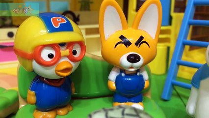 무서운이야기 함부로 소원을 말하지마! 무시무시한 [재앙의 돌조각]_뽀로로 상황극 인형놀이 pororo toy animation ポロロ 애니킹