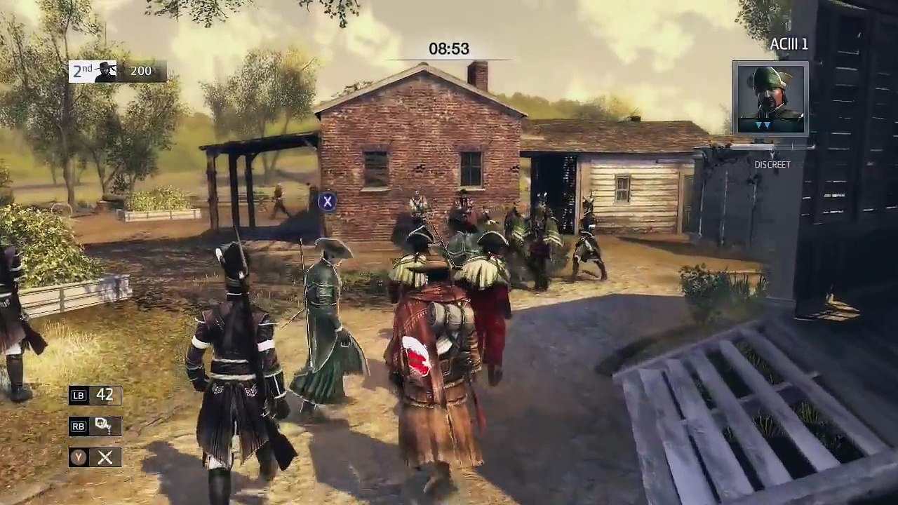 Assassins Creed 3 Multiplayer - Deathmatch (Mass Morph)